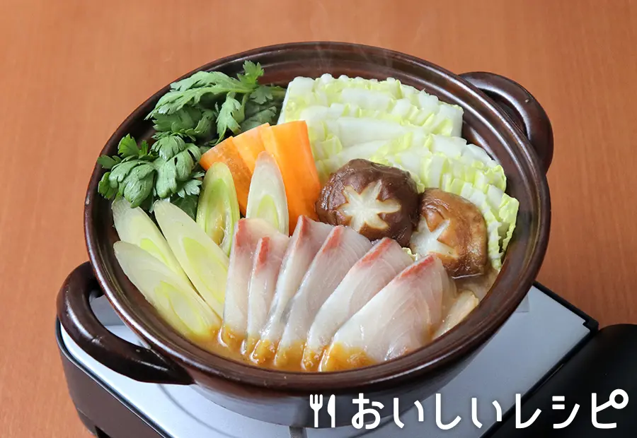 ぶりの濃厚みそ鍋