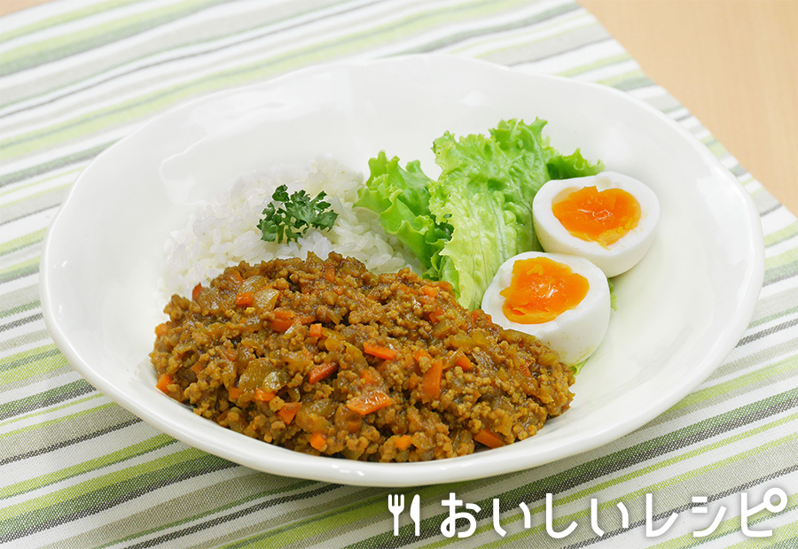 黄金キーマカレー