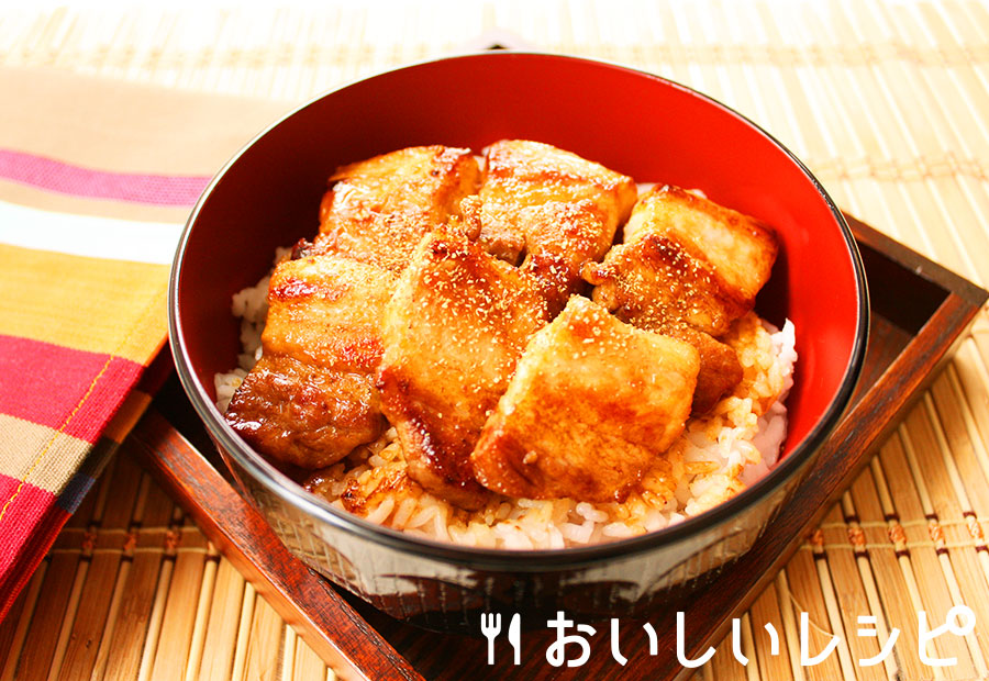 豚肉の蒲焼き丼