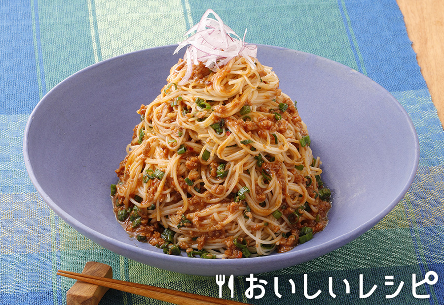 汁なし担々そうめん