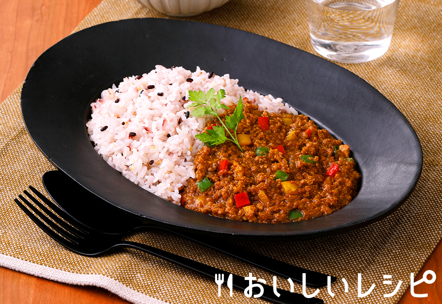 高野豆腐キーマカレー